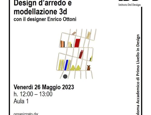 Design d’arredo e Modellazione 3D